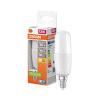 Osram LED Star Classic 200° Stick 8-60W/827 warmweiß 806lm E14 220-240V – Produkt mit Verpackung