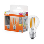 OSRAM LED Star CL A FIL 11-100W/827 E27 1521lm klar nicht dimmbar 2er Pack – Produkt mit Verpackung