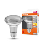 Osram / Ledvance LED Star Spot R80 36° 8,5-100W/827 warmweiß 670lm E27 220-240V – Produkt mit Verpackung