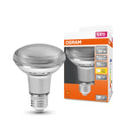 Osram / Ledvance LED Star Reflektor R80 36° 4,8-60W/827 warmweiß 350lm E27 220-240V – Produkt mit Verpackung