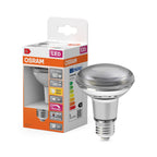 Osram LED Superstar R63 matt 36° 4,9-60W/927 warmweiß 345lm E27 220-240V dimmbar – Produkt mit Verpackung