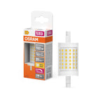 Osram / Ledvance LED Line 360° 11,5-100W/827 warmweiß 1521lm R7s 220-240V 78mm dimmbar – Produkt mit Verpackung