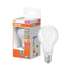 Osram Filament Superstar Classic A70 matt 330° 18-150W/827 warmweiß 2452lm E27 220-240V dimmbar – Produkt mit Verpackung