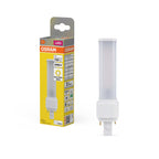 Osram LED Dulux D 7-18W/830 G24d-2 700lm EM & AC Mains matt warmweiß nicht dimmbar – Produkt mit Verpackung
