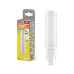 Osram LED Dulux D/E 6-13W/830 G24q-1 600lm HF & AC Mains matt warmweiß nicht dimmbar – Produkt mit Verpackung
