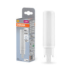 Osram LED Dulux D/E 6-13W/840 G24q-1 660lm HF & AC Mains matt kaltweiß nicht dimmbar – Produkt mit Verpackung