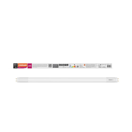 Osram LED SubstiTube T8 Value 8-18W/840 G13 800lm HF=EVG 600mm 190° G13 kaltweiß – Produkt mit Verpackung