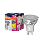 Osram LED Value PAR16 6,9-80W/830 GU10 60° 575lm warmweiß – Produkt mit Verpackung