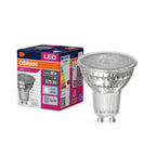 Osram LED Value PAR16 6,9-80W/840 GU10 575lm kaltweiß nicht dimmbar – Produkt mit Verpackung