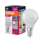 Osram LED Value Classic P 5,5-40W/840 E14 470lm matt kaltweiß nicht dimmbar – Produkt mit Verpackung