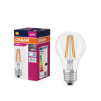 Osram LED Value Classic A Filament 6,5-60W/840 E27 806lm klar kaltweiß – Produkt mit Verpackung