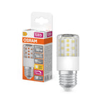 Osram LED Special T Slim 7,3-60W/827 E27 806lm klar warmweiß dimmbar – Produkt mit Verpackung