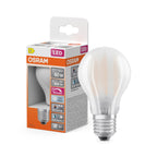 Osram LED Filament Superstar+ Classic A matt 300° 5,8-60W/940 neutralweiß 806lm E27 220-240V dimmbar – Produkt mit Verpackung