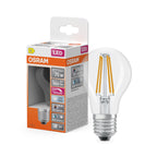 Osram LED Filament Superstar+ Classic A klar 300° 7,5-75W/940 neutralweiß 1055lm E27 220-240V dimmbar – Produkt mit Verpackung