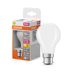 Osram LED Filament Superstar+ Classic A matt 300° 11-100W/927 warmweiß 1521lm B22d 220-240V dimmbar – Produkt mit Verpackung
