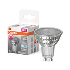 Osram LED Superstar+ Reflektor PAR16 36° 3,7-35W/940 neutralweiß 230lm GU10 220-240V dimmbar – Produkt mit Verpackung
