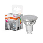 Osram LED Superstar+ Reflektor PAR16 120° 4,1-32W/940 neutralweiß 350lm GU10 220-240V dimmbar – Produkt mit Verpackung