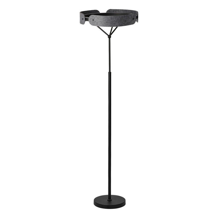 Osram LED Stehleuchte Decor Curve Felt 33W/3000K 1000lm warmweiß nicht dimmbar dunkelgrau IP20