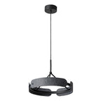 Osram LED Pendelleuchte Decor Curve Felt 33W/3000K 1000lm warmweiß nicht dimmbar dunkelgrau IP20