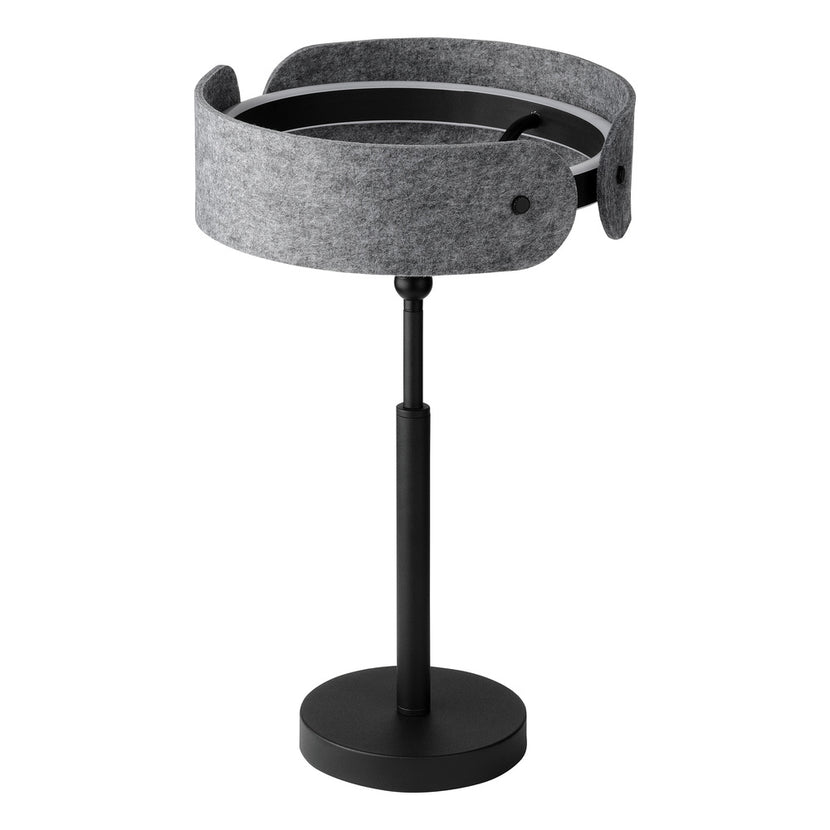 Osram LED Tischleuchte Decor Curve Felt 19W/3000K 550lm warmweiß nicht dimmbar dunkelgrau IP20