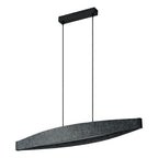 Osram LED Pendelleuchte Decor Flat Felt 23W/3000K 800lm warmweiß nicht dimmbar dunkelgrau IP20