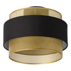 Osram Deckenleuchte Decor Hornet 1-flammig E27 nicht dimmbar schwarz/gold IP20