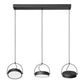 Osram LED Pendelleuchte Decor Puck 3-flammig LN 36W/3000K 1250lm warmweiß nicht dimmbar schwarz IP20