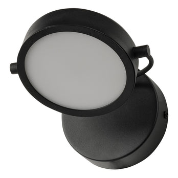 Osram LED Wandleuchte Decor Puck 11W/3000K 370lm warmweiß nicht dimmbar schwarz IP20