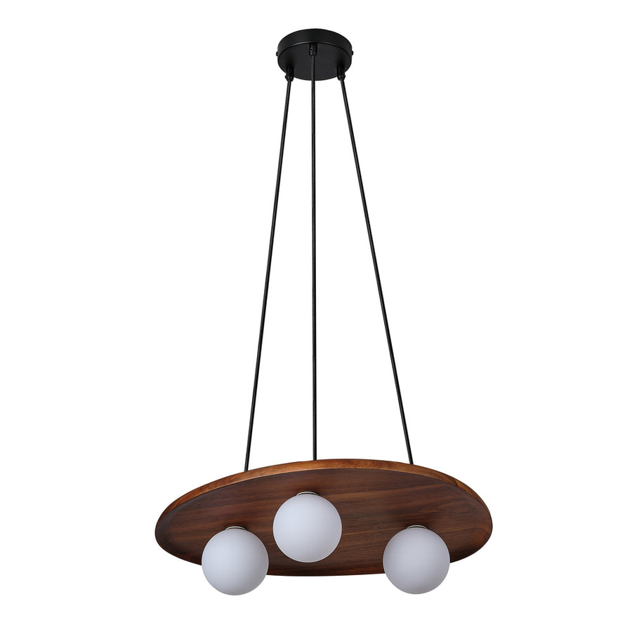 Osram Pendelleuchte Decor Acacia Nest 1-flammig G9 nicht dimmbar Holzdekor IP20