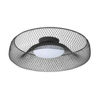 Osram LED Deckenleuchte Decor Mesh 18,5W/3000K 1130lm warmweiß nicht dimmbar schwarz IP20