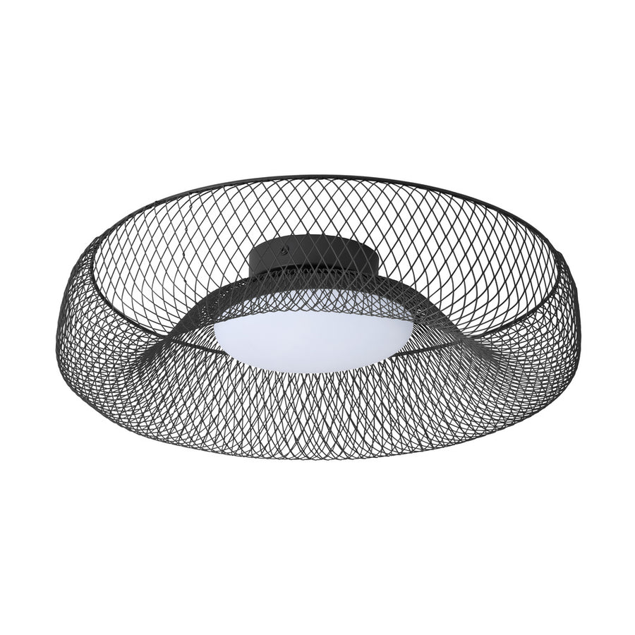 Osram LED Deckenleuchte Decor Mesh 18,5W/3000K 1130lm warmweiß nicht dimmbar schwarz IP20