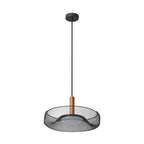 Osram LED Pendelleuchte Decor Mesh 18,5W/3000K 1160lm warmweiß nicht dimmbar schwarz IP20