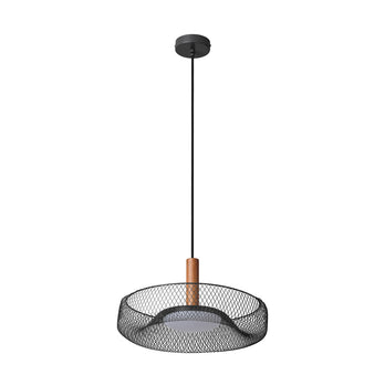 Osram LED Pendelleuchte Decor Mesh 18,5W/3000K 1160lm warmweiß nicht dimmbar schwarz IP20