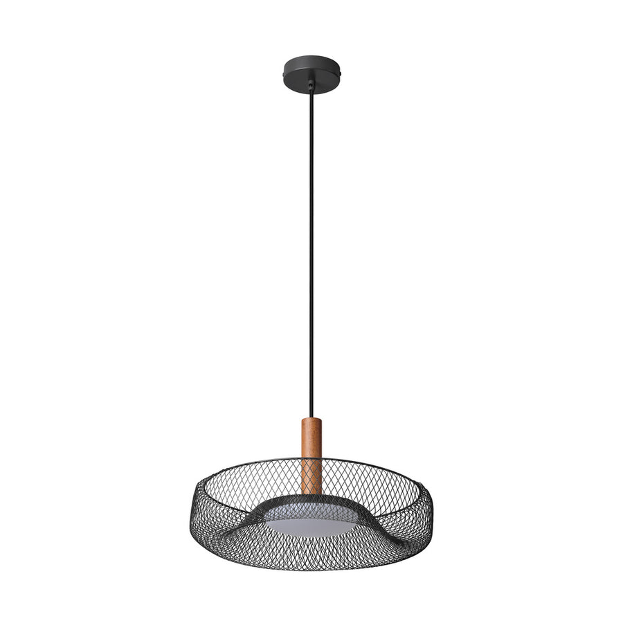 Osram LED Pendelleuchte Decor Mesh 18,5W/3000K 1160lm warmweiß nicht dimmbar schwarz IP20