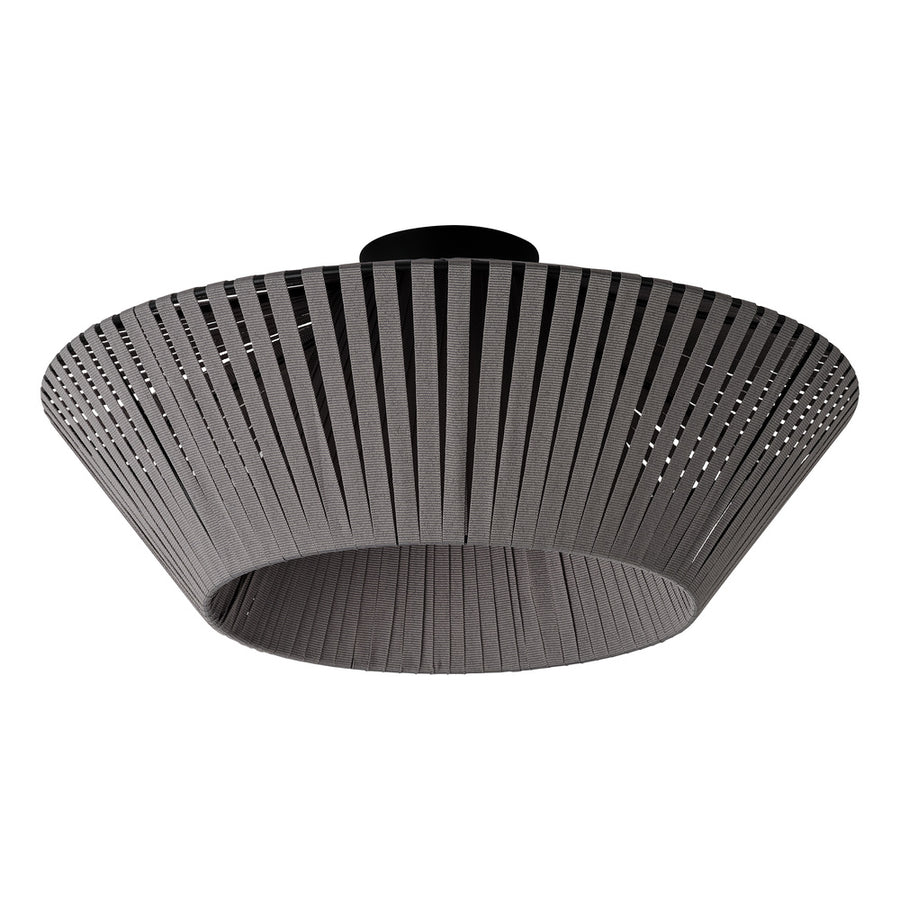Osram Deckenleuchte Decor Stripes 1-flammig E27 nicht dimmbar dunkelgrau IP20