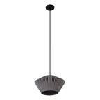Osram Pendelleuchte Decor Stripes 1-flammig E27 nicht dimmbar dunkelgrau IP20 Ø305mm