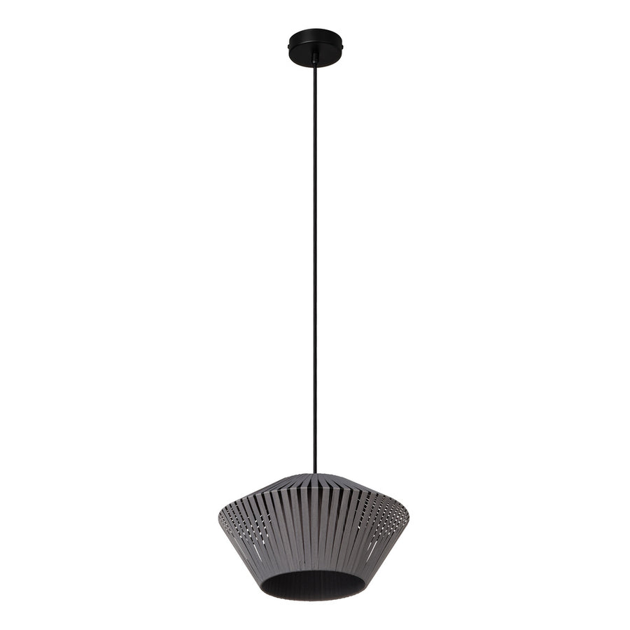 Osram Pendelleuchte Decor Stripes 1-flammig E27 nicht dimmbar dunkelgrau IP20 Ø305mm
