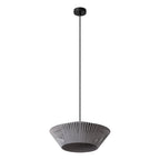Osram Pendelleuchte Decor Stripes 1-flammig E27 nicht dimmbar dunkelgrau IP20 Ø405mm