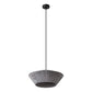 Osram Pendelleuchte Decor Stripes 1-flammig E27 nicht dimmbar dunkelgrau IP20 Ø405mm