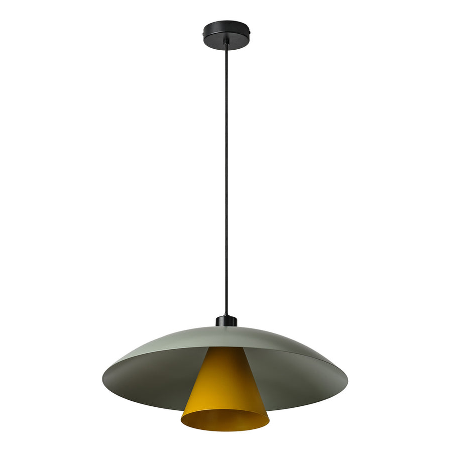 Osram Pendelleuchte Decor Flying Mushroom 1-flammig E27 nicht dimmbar grün/gelb IP20