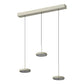 Osram LED Pendelleuchte Decor Yoyo 3-flammig LN 18W/3000K 1100lm warmweiß nicht dimmbar beige IP20