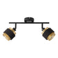 Osram LED Spot Decor Hornet 2-flammig 2,8W/2700K 200lm warmweiß nicht dimmbar schwarz/gold IP20
