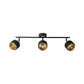 Osram LED Spot Decor Hornet 3-flammig 2,8W/2700K 300lm warmweiß nicht dimmbar schwarz/gold IP20