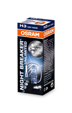 Osram Nightbreaker Unlimited 12V H3 55W 64151NBU – Verpackung