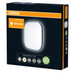 Osram LED Deckenleuchte Endura Style 200x200mm 11,5W/830 870lm warmweiß nicht dimmbar dunkelgrau IP4 – Verpackung