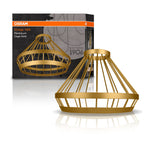 Osram Lampenschirm Vintage 1906 Pendelum Cage Gold max 60W E27 gold IP20 – Produkt mit Verpackung