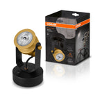 Osram Wand-/Deckenleuchte Vintage 1906 Decospot GU10 6,1W/927 350lm warmweiß nicht dimmbar gold IP20 – Produkt mit Verpackung