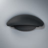 Osram LED Wandleuchte Endura Style Cover Oval 11,5W/830 340lm warmweiß nicht dimmbar dunkelgrau IP44 – Montiert, ausgeschaltet