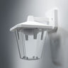 Osram LED Wandleuchte Endura Style Lantern Classic Down 11,5W/830 740lm warmweiß nicht dimmbar weiß – Montiert, ausgeschaltet