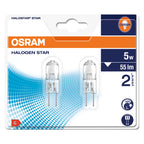 Osram Halogen 64405 ST 5W 12V G4 2er-Blister – Verpackung
